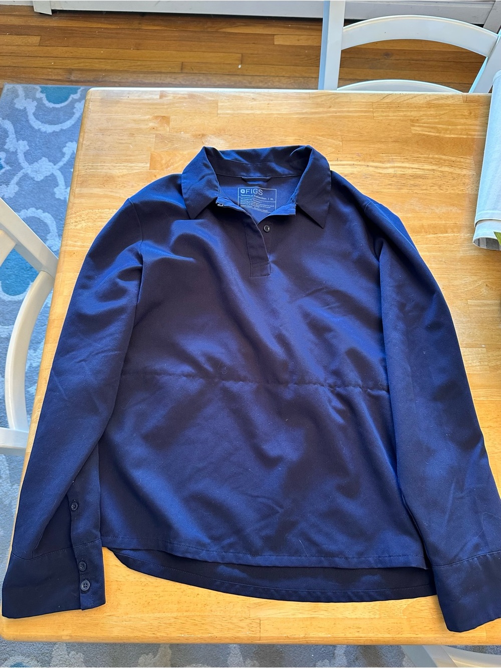 Figs long sleeve blouse XL